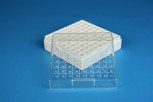 Kryo 81 Kryobox (PC) 9x9 Fächer, weiß, Höhe 52 mm fix