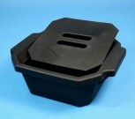Thorbi Isolierbehälter / Mit Deckel, Inhalt 2,5 Liter, schwarz